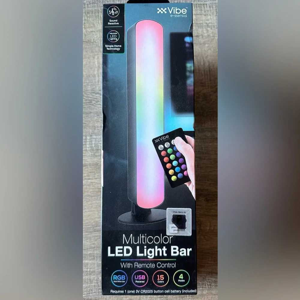 Multicolor-Light Bar-4 Light Modes With Remote Control-USB Powered